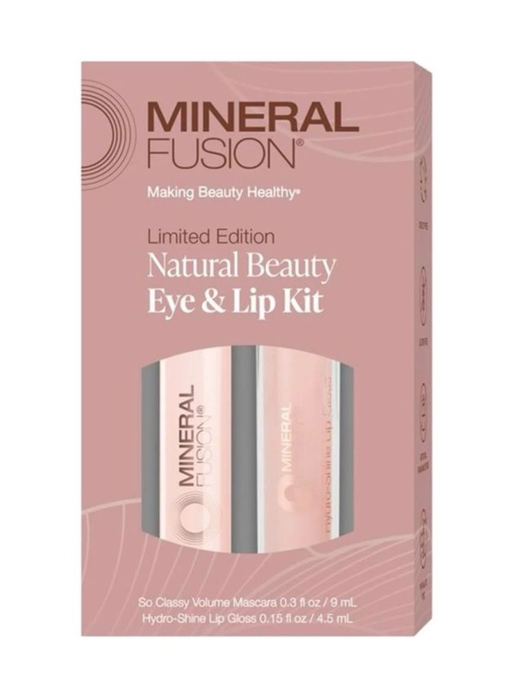 NEW Mineral Fusion Natural Beauty Eye & Lip Kit